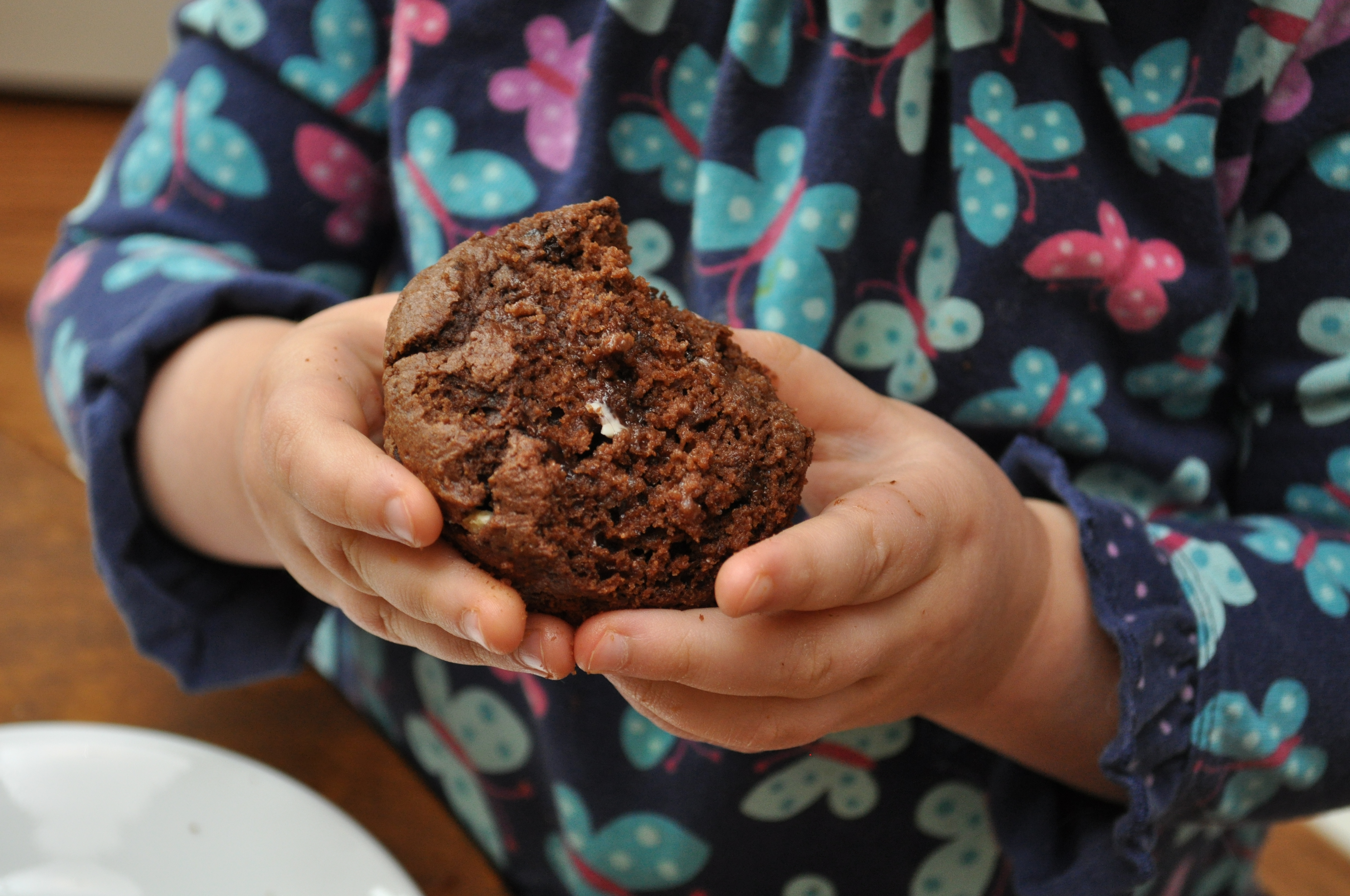 Chocolate Chocolate Chip Muffins